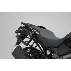 SW-Motech Portapacchi Laterale PRO Suzuki DL1000 V-Strom ('13 -'19)/DL 250 | Nero