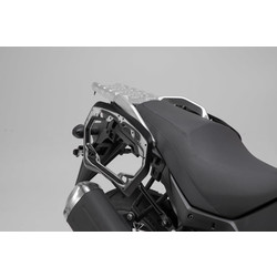 SW-Motech Portapacchi Laterale PRO Suzuki DL650 V-Strom ('17+) | Nero, Verniciato a Polvere