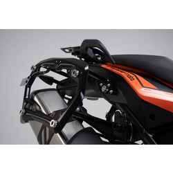 SW-Motech Support Latéral PRO KTM 1290 Super A/R/S /T/A 1090/R | Noir, Enduit de Poudre