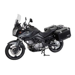 SW-Motech Soporte Lateral EVO Suzuki DL650 V-Strom ('04-'11) | Negro, con Recubrimiento en Polvo