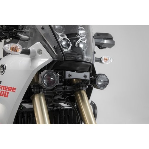 SW-Motech Kit de Montaje de Luces Yamaha Ténéré 700 | Negro