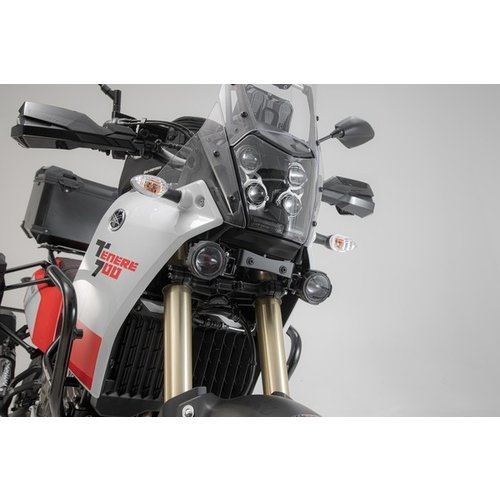 SW-Motech Kit Montaggio Luce Yamaha Ténéré 700 | Nero