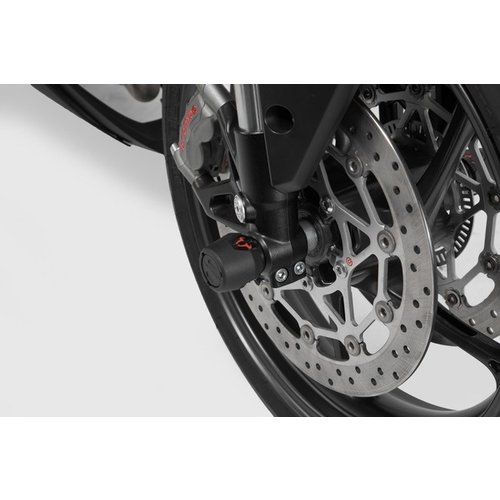 SW-Motech Jeu de Curseurs D'essieu Avant Suzuki V-Strom 1000 ('14-'20')/1050 ('20+)/Yamaha MT-10 ('16-'21') | Le Noir