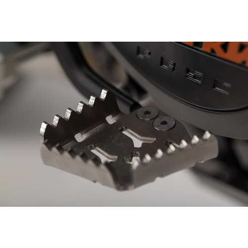 SW-Motech Verlengstuk voor Rempedaal KTM Super A 1290 T/R/S ('15-'20)/A 1090/1190/R/1050/990/R/Supermoto 990 R/T | Zilver