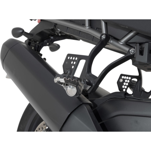 SW-Motech Reposapiés Evolution Harley-Davidson Pan America 1250 ('21+) | Negro, Plata