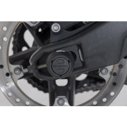 SW-Motech Juego de Deslizadores de eje Trasero Harley-Davidson Pan America 1250 | Negro