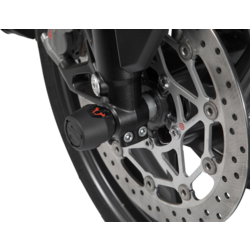 SW-Motech Jeu de Curseurs D'essieu Avant KTM Super A 1290 S/R/A 890/A 790/R | Le Noir