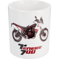 Mug 300 ml Yamaha Ténéré 700 | Rouge