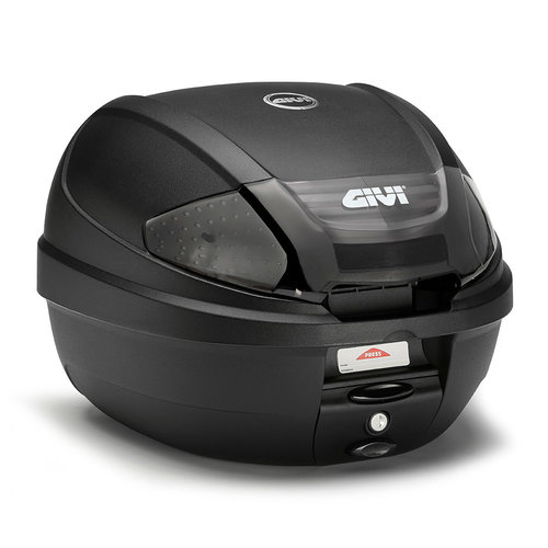 GIVI Baúl Monolock Tech 30L Suzuki/Harley-Davidson | Negro en Relieve