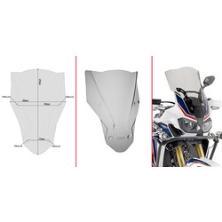 Spezifischer Bildschirm Honda CRF1000L Africa Twin ('15-'19)/A Sports ('18-'19) | Smoked