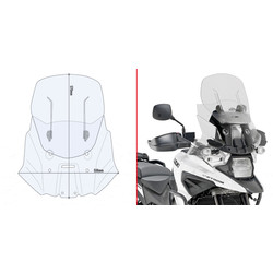 GIVI Airflow Wind Screen Suzuki V-Strom 1050 ('20+) | Transparent