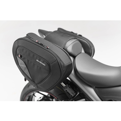 BLAZE Saddlebag Set H Suzuki GSX-S 1000/F ('15-'16) | Black, Gray