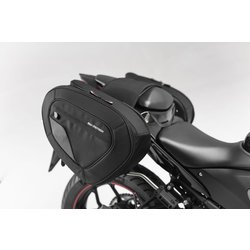 SW-Motech BLAZE H Saddlebag Set Yamaha YZF-R3 ('15-'20) | Black, Gray