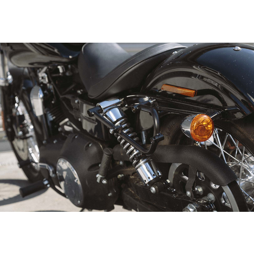 SW-Motech Legend Side Bag System LC Harley-Davidson FXDB 1584 ('09-'13)/1690 ('14-'17)/FXDBC 1690 ('16)/FXDL 1690 ('14-'17)/FXDLS 1690 ('16- '17) | Nero