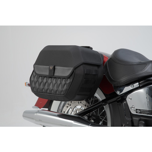 SW-Motech LEGEND GEAR Zijtassysteem LH2/LH1 Harley-Davidson FLDE 1750 ('18-'20) | Zwart