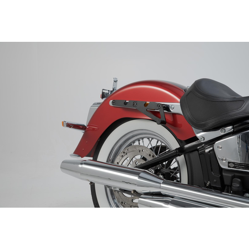 SW-Motech LEGEND GEAR Sistema de Bolsas Laterales LH2/LH1 Harley-Davidson FLDE 1750 ('18-'20) | Negro