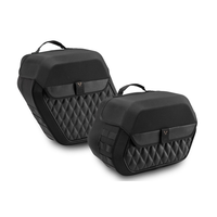 LEGEND GEAR Side Bag System LH2/LH1 Harley-Davidson FXLR 1750 ABS ('18-'20)/FXLRS 1868 ABS ('20-'21) | Black