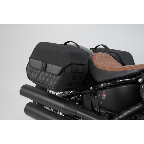 SW-Motech LEGEND GEAR Seitentaschensystem LH2/LH1 Harley-Davidson FXBB 1750 ABS ('18-'20)/FXST 1750/ABS ('20-'22) | Schwarz