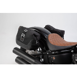 SW-Motech LEGEND Sistema de Bolsas Laterales LC Harley-Davidson FXST 1750/FXLRS 1868 | Negro