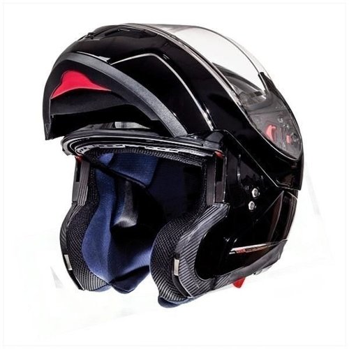 MT Helmets Casque Modulable ATOM Transcend SV Noir | (Choisir la Taille)