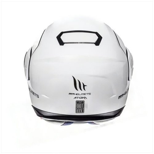 MT Helmets ATOM Transcend SV Klapphelm Weiß | (Größe Auswählen)