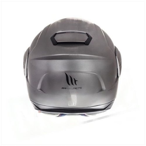 MT Helmets Casque Modulable ATOM Transcend SV Titane mat | (Choisir la Taille)