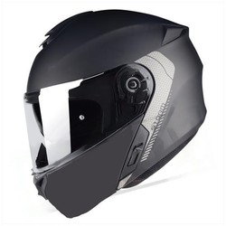  MT Helmets Casco Abatible Storm SV Negro Mate | (Elegir Tamaño)