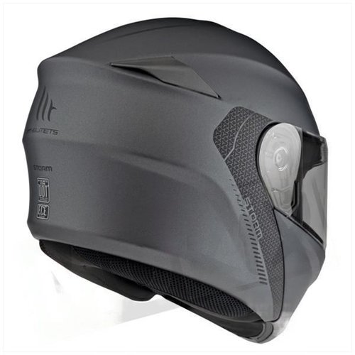 MT Helmets Storm SV Flip-Up Helmet Matte Titanium | (Choose Size)
