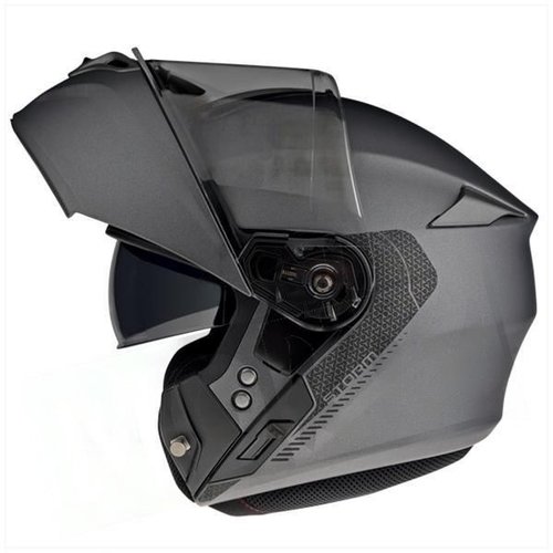 MT Helmets Casco Abatible Storm SV Titanio Mate | (Elegir Tamaño)