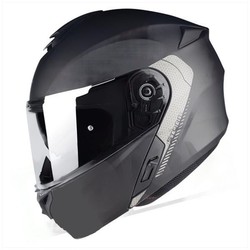  MT Helmets Casco Abatible Storm SV Negro Brillante | (Elegir Tamaño)