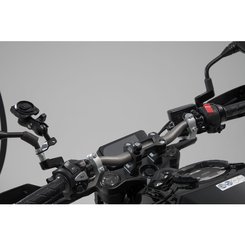 SW-Motech Kit Custodia per Telefono GPS | Nero