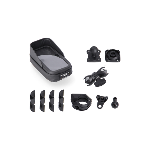 SW-Motech Kit étui pour Téléphone GPS | Le noir