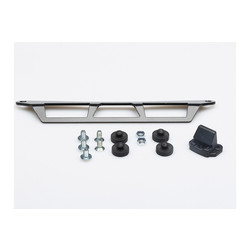 SW-Motech STEEL-RACK Adapterkit für Monolock | Schwarz