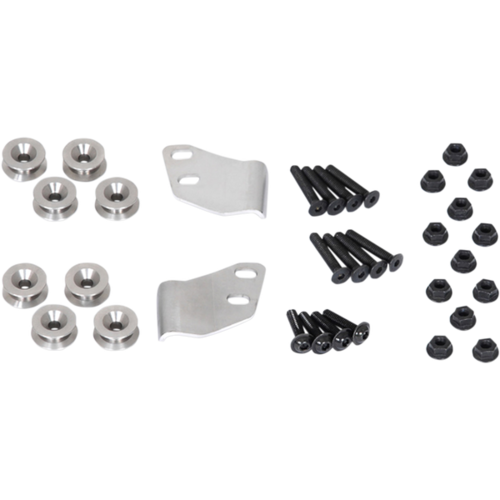 SW-Motech Adapter Kit for Nanuk or Trax Side Cases | Black