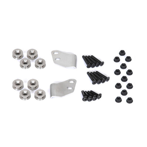 SW-Motech Adapter Kit Para Maletas Laterales Nanuk o Trax | Negro