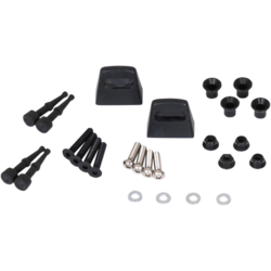 SW-Motech Kit Adaptador EVO Carrier para Maletas Laterales GIVI/KAPPA con Monokey | Negro