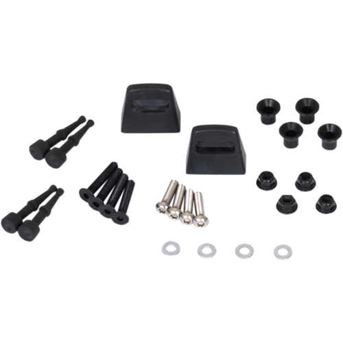 SW-Motech EVO Carrier Adapter Kit for GIVI/KAPPA Side Cases with Monokey | Black