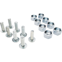 EVO Carriers Jeu de vis 8 pcs | Argent