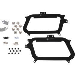 SW-Motech Adapter Kit für Givi Seitenträger Schwarz | Für TRAX ADV/EVO Koffer