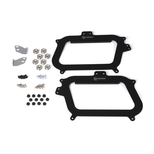 SW-Motech Adapter Kit Para Givi Side Carrier Black | Para Casos TRAX ADV/EVO
