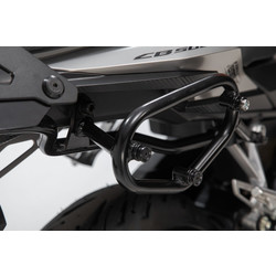 SW-Motech SLC Portapacchi Laterale Sinistro Honda CBR 500 R/CB 500 F ('19-'21) | Nero