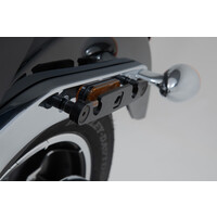 SLH Portapacchi Laterale Sinistro Harley-Davidson FXLR 1750 ('18-'20)/FXLRS 1868 ('20-'21) | Nero