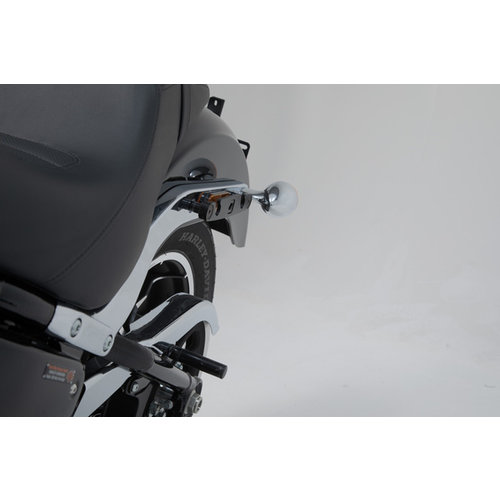 SW-Motech SLH Side Carrier Left Harley-Davidson FXLR 1750 ('18-'20)/FXLRS 1868 ('20-'21) | Black
