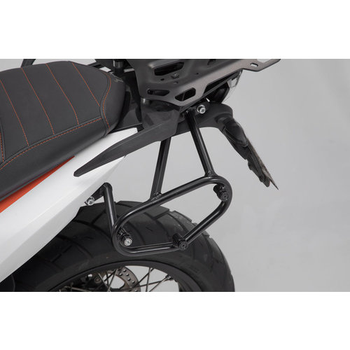 SW-Motech Soporte Lateral SLC Izquierdo KTM Adventure 790/R ('19-'20)/Adventure 890/R ('21-'22) | Negro