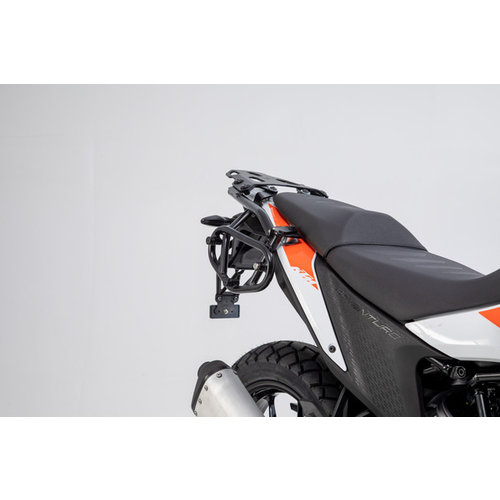 SW-Motech SLC Portapacchi Laterale Destro KTM Adventure 390 ('20-'22) | Nero