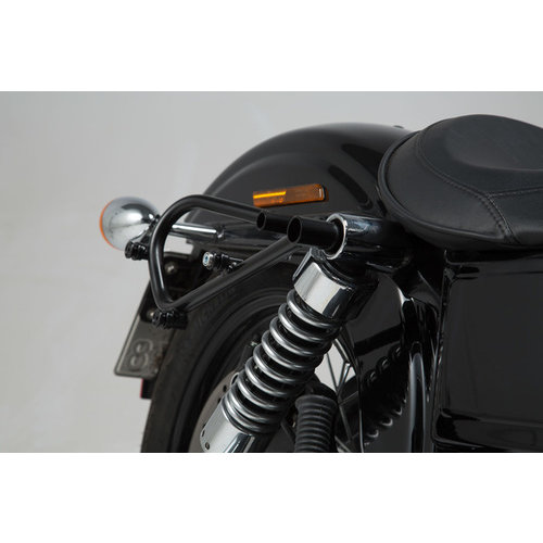 SW-Motech SLC Side Carrier Right Harley-Davidson FXDB 1584/FXDB 1690/FXDC 1584/FXDC 1690/FXDL 1690/FXDLS 1800/FXDWG 1584/FXDWG 1690 | Black