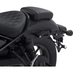 SW-Motech SLH Portapacchi Laterale Sinistro Honda CMX 500 ('17-'22)/S ('20-'22) | Nero