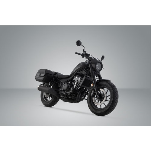 SW-Motech Portaequipajes Lateral Derecho SLH Honda CMX 500 ('17-'19)/CMX 500 ABS/S ('17-'22) | Negro