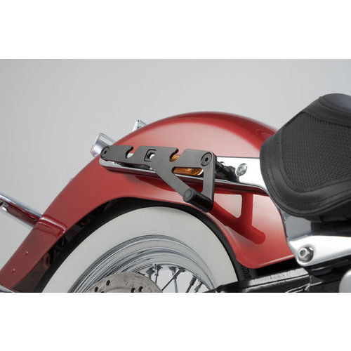 SW-Motech SLH Side Carrier Right Harley-Davidson FLDE 1750 ('18-'20) | Black