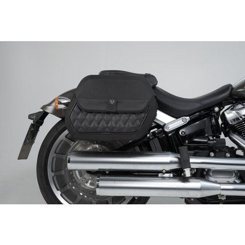 SW-Motech SLH Zijdrager Rechts Harley-Davidson FLFB/FXBR 1750 ('18-'20)/FLFBS/FXBRS 1868 ('18-'22) | Zwart